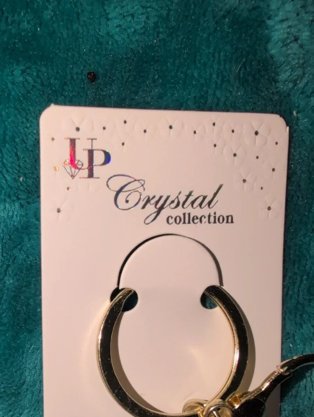Iridescent Clear Cat Keychain  Bag Charm